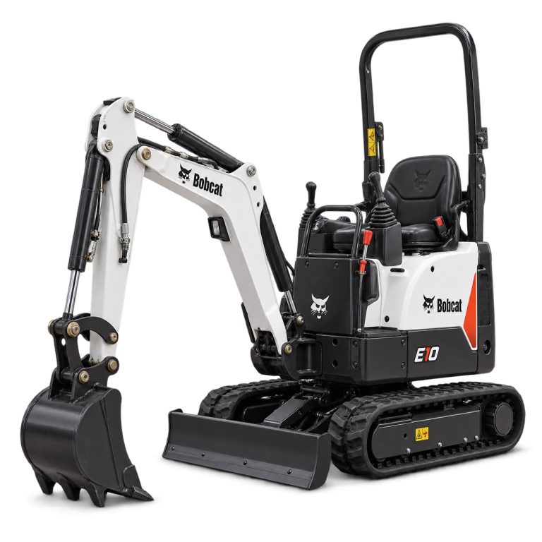 Bobcat E10 compact mini excavator